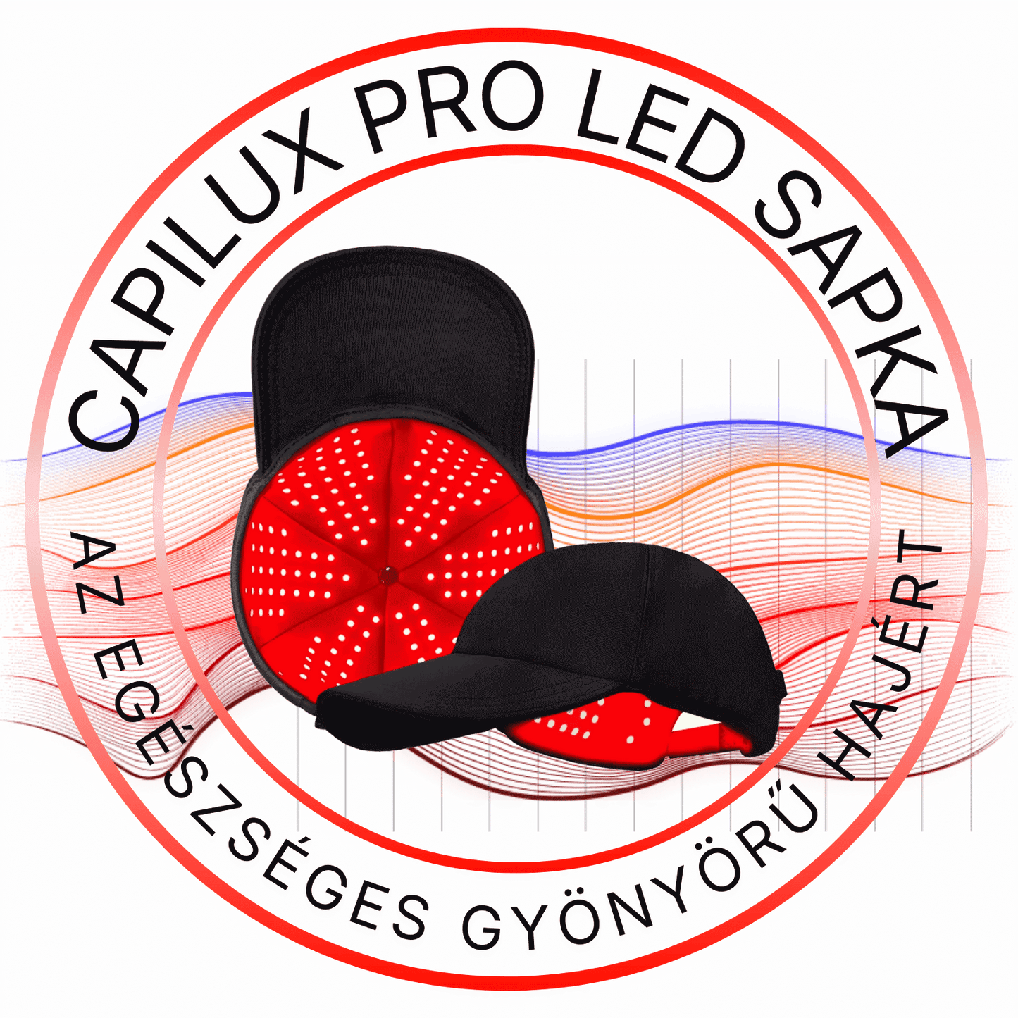 CAPILUX™ PRO LED BASEBALLSAPKA